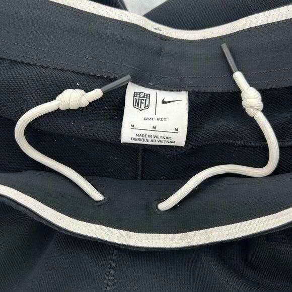 Men's Black Nike Dri-Fit NFL Green Bay Packers Football Sweatpants Joggers Sz M - Picture 4 of 9